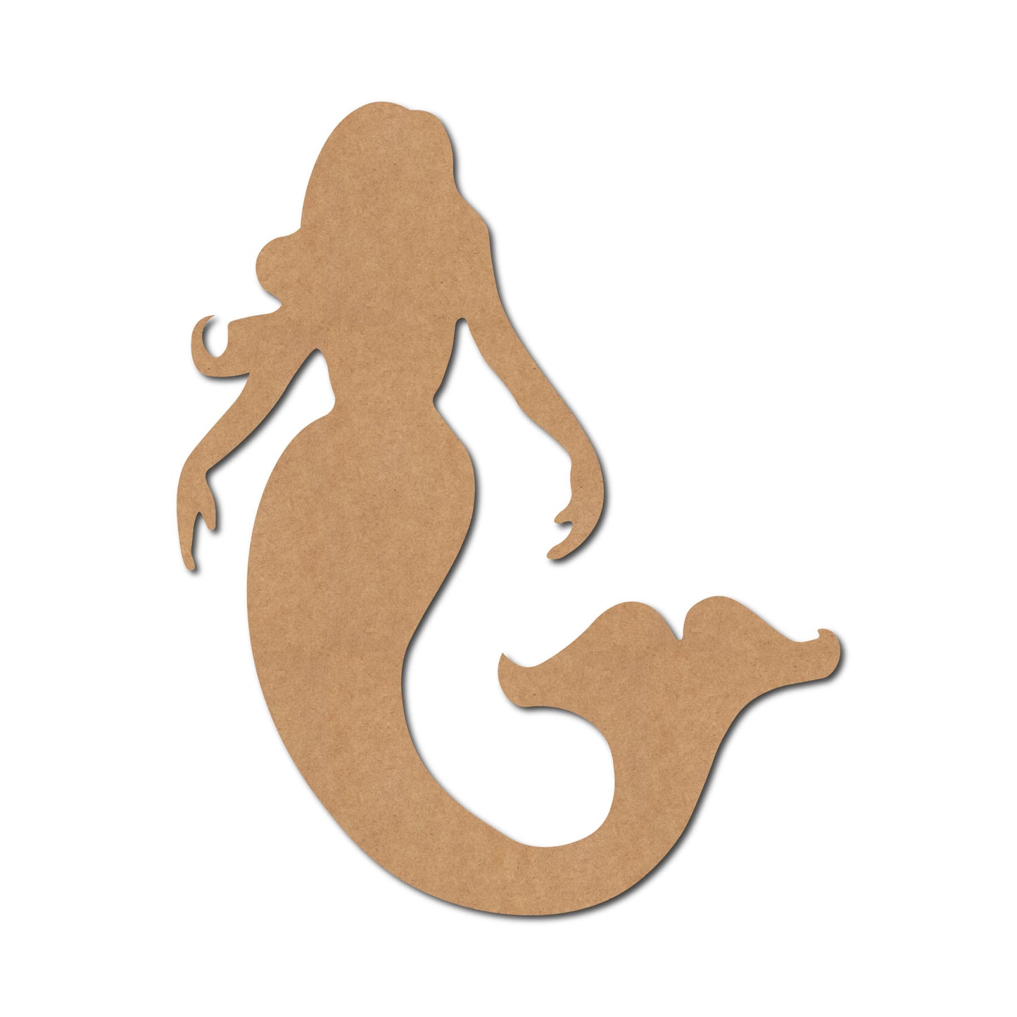 Mermaid Cutout MDF Design 1