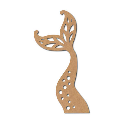 Mermaid Cutout MDF Design 3