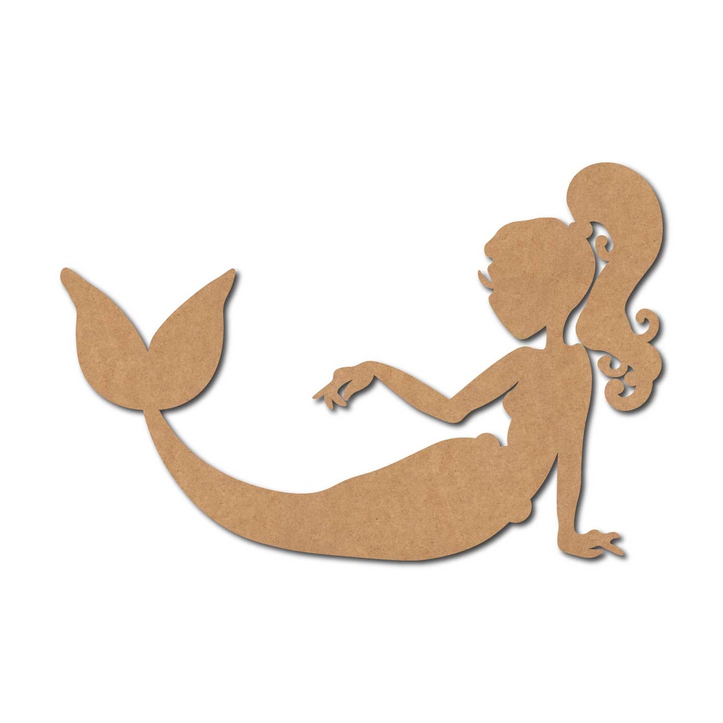 Mermaid Cutout MDF Design 4