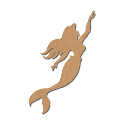 Mermaid Cutout MDF Design 5