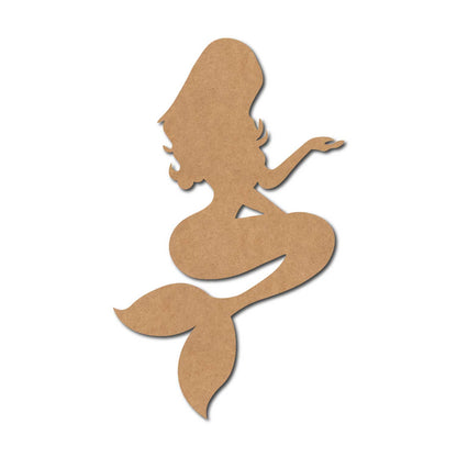 Mermaid Cutout MDF Design 7