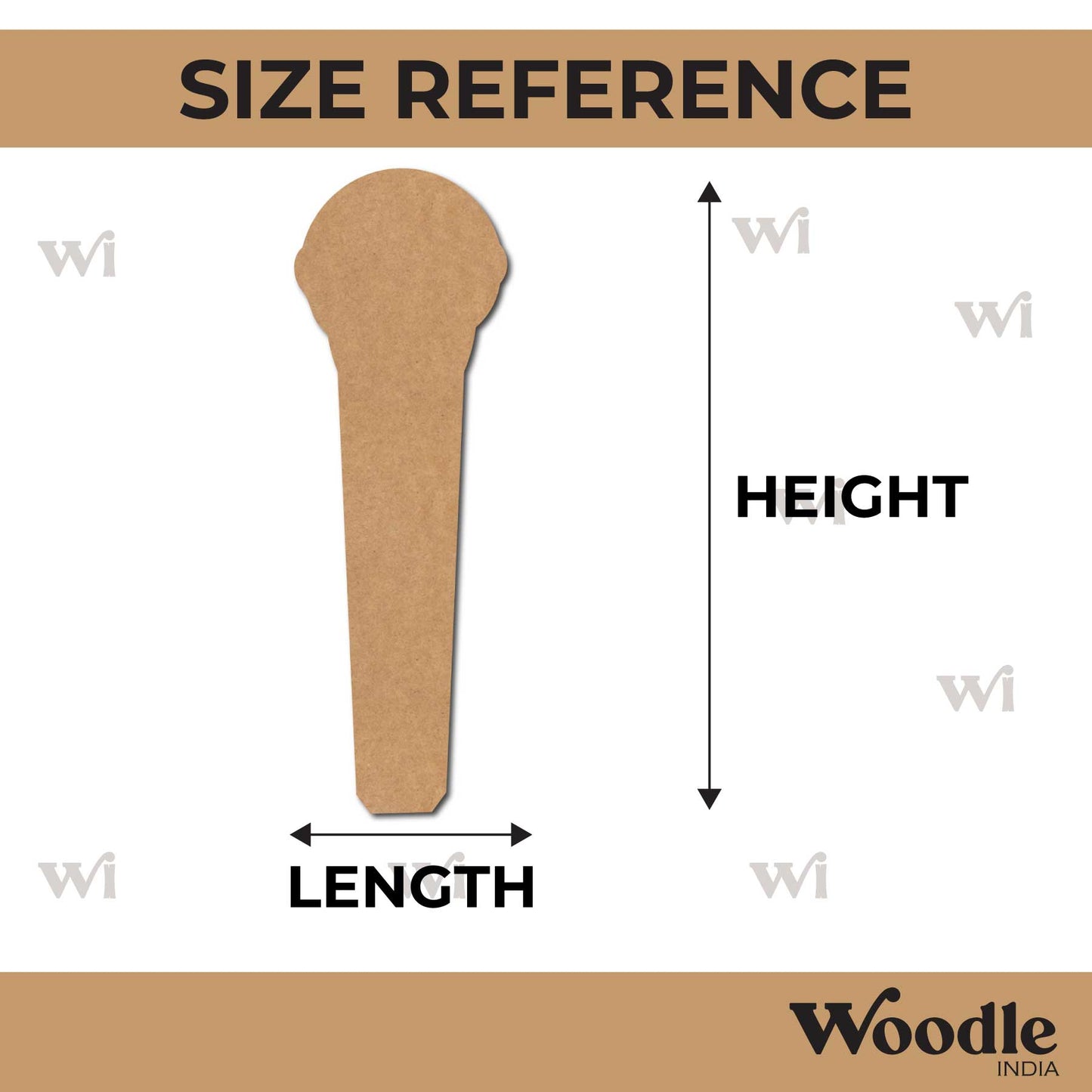 Mic Cutout MDF Design 1