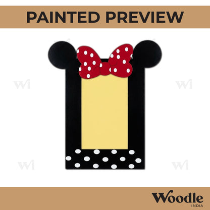 Mickey Mouse Frame Pre Marked MDF Design 1