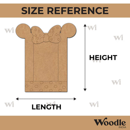 Mickey Mouse Frame Pre Marked MDF Design 1