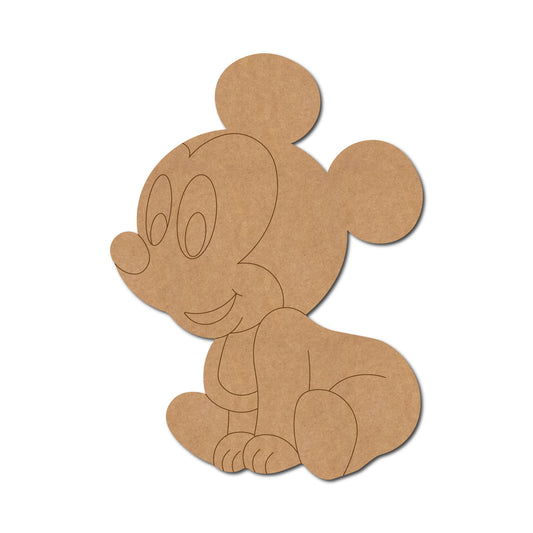 Mickey Mouse Pre Marked MDF Design 1