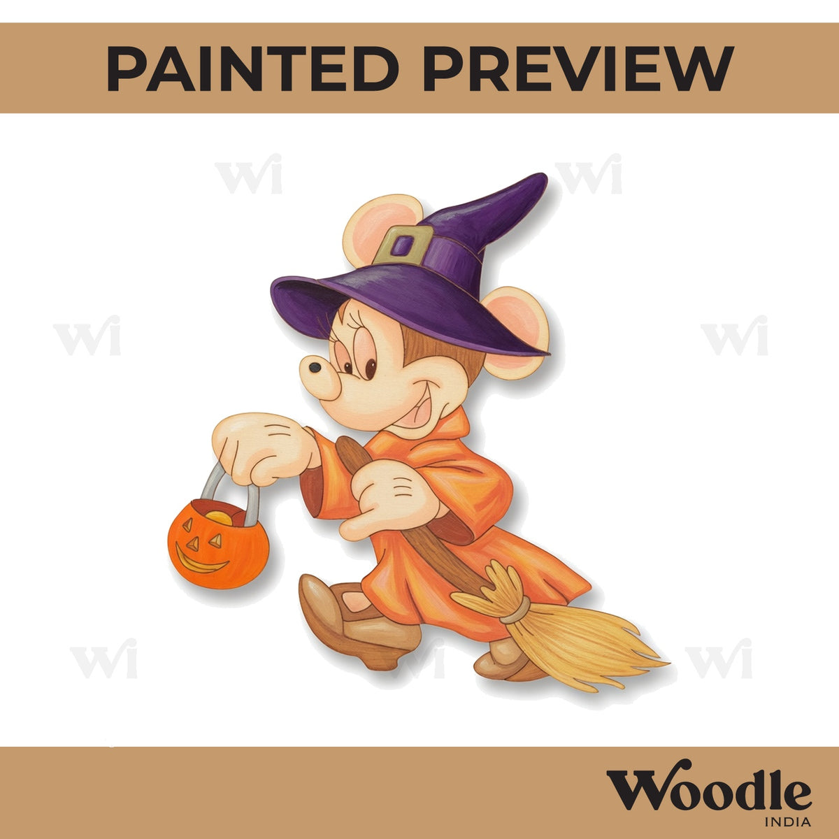 Mickey Mouse Pre Marked MDF Design 10