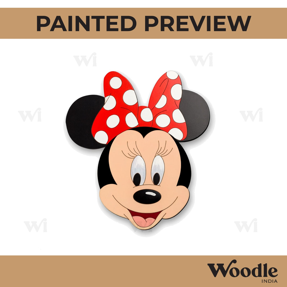 Mickey Mouse Pre Marked MDF Design 12
