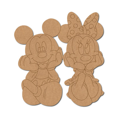 Mickey Mouse Pre Marked MDF Design 13