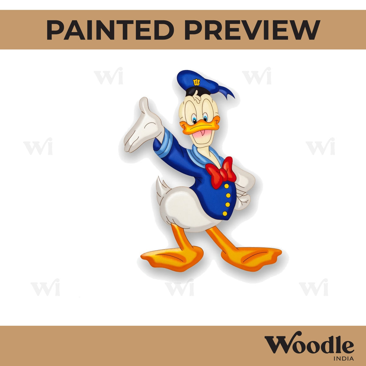 Mickey Mouse Pre Marked MDF Design 15