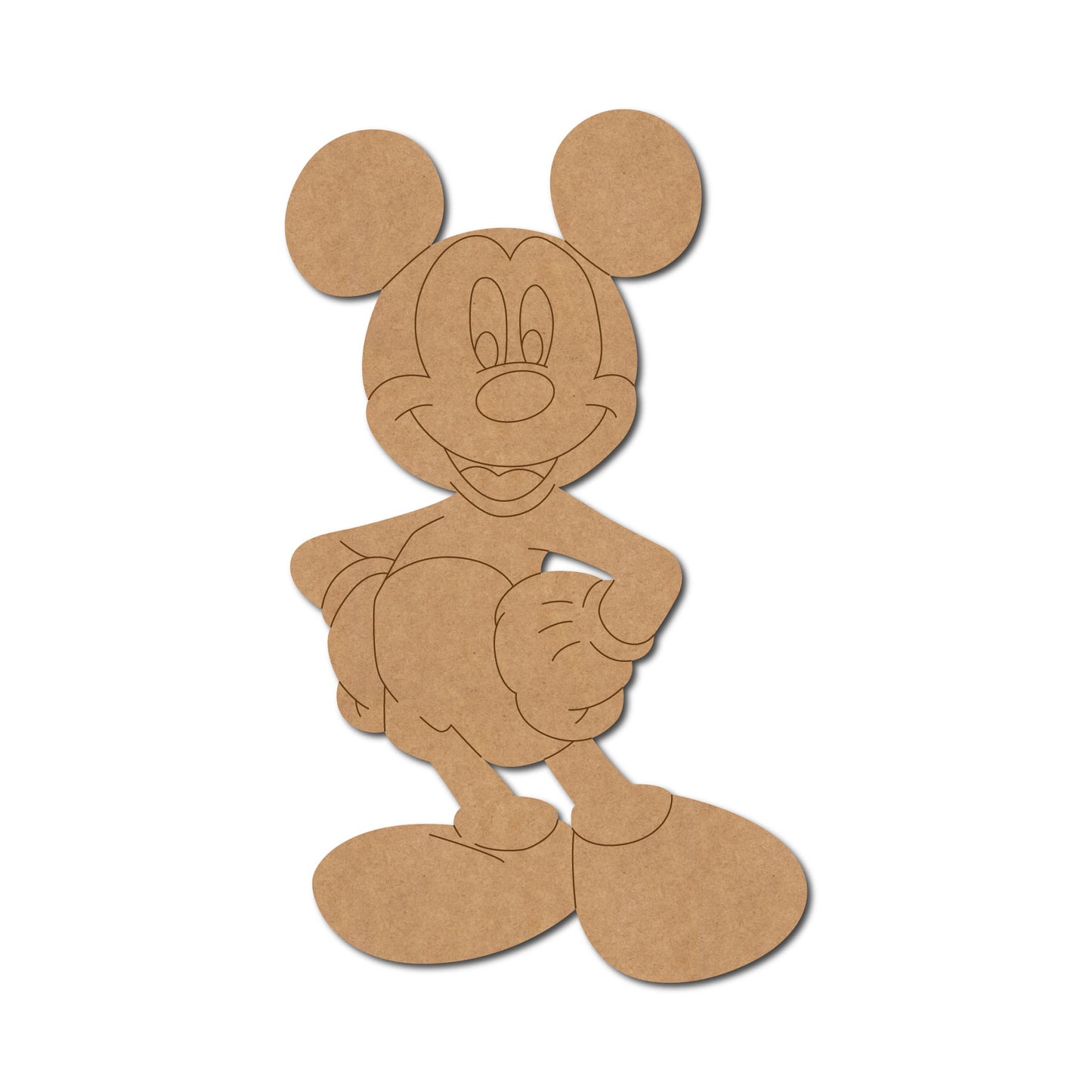 Mickey Mouse Pre Marked MDF Design 16