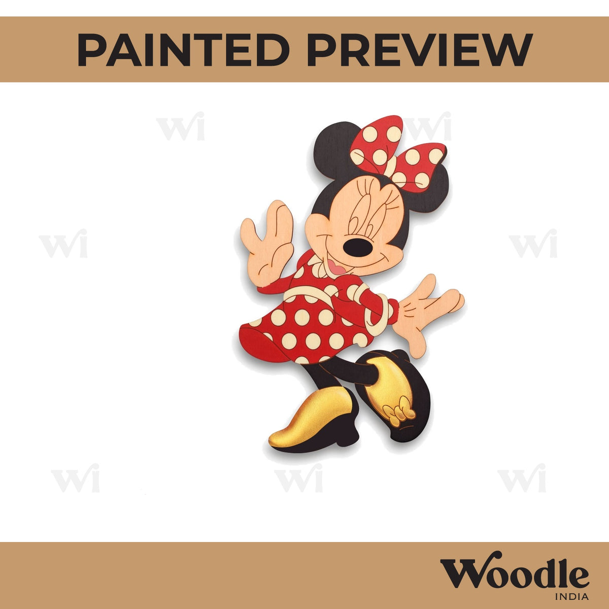 Mickey Mouse Pre Marked MDF Design 17