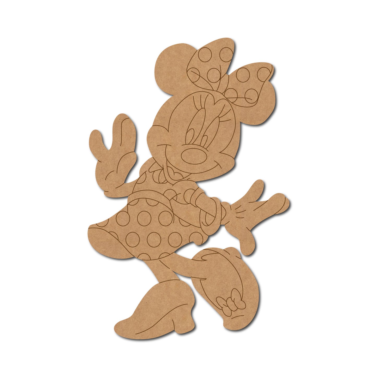 Mickey Mouse Pre Marked MDF Design 17