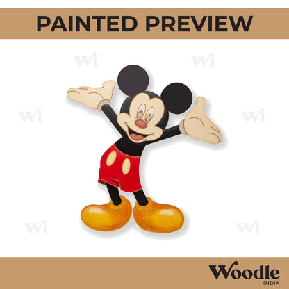 Mickey Mouse Pre Marked MDF Design 19