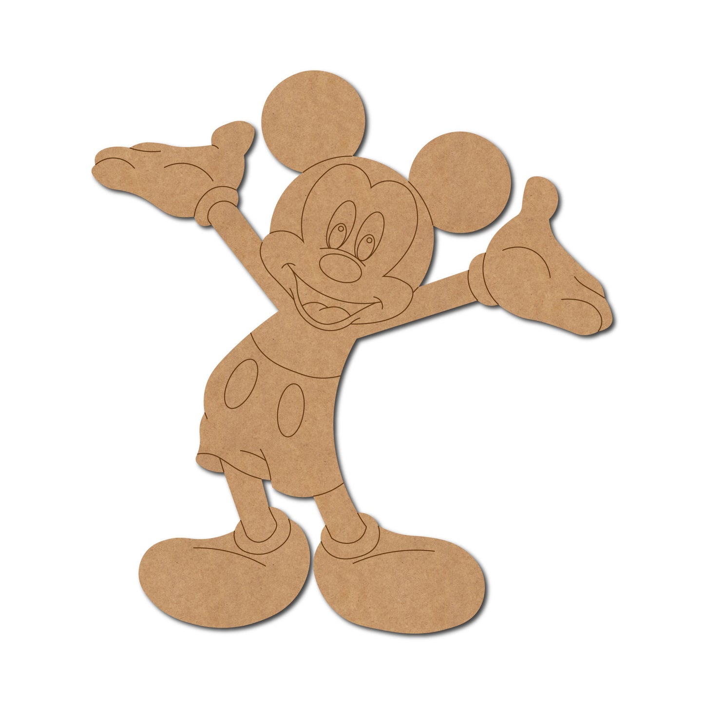 Mickey Mouse Pre Marked MDF Design 19