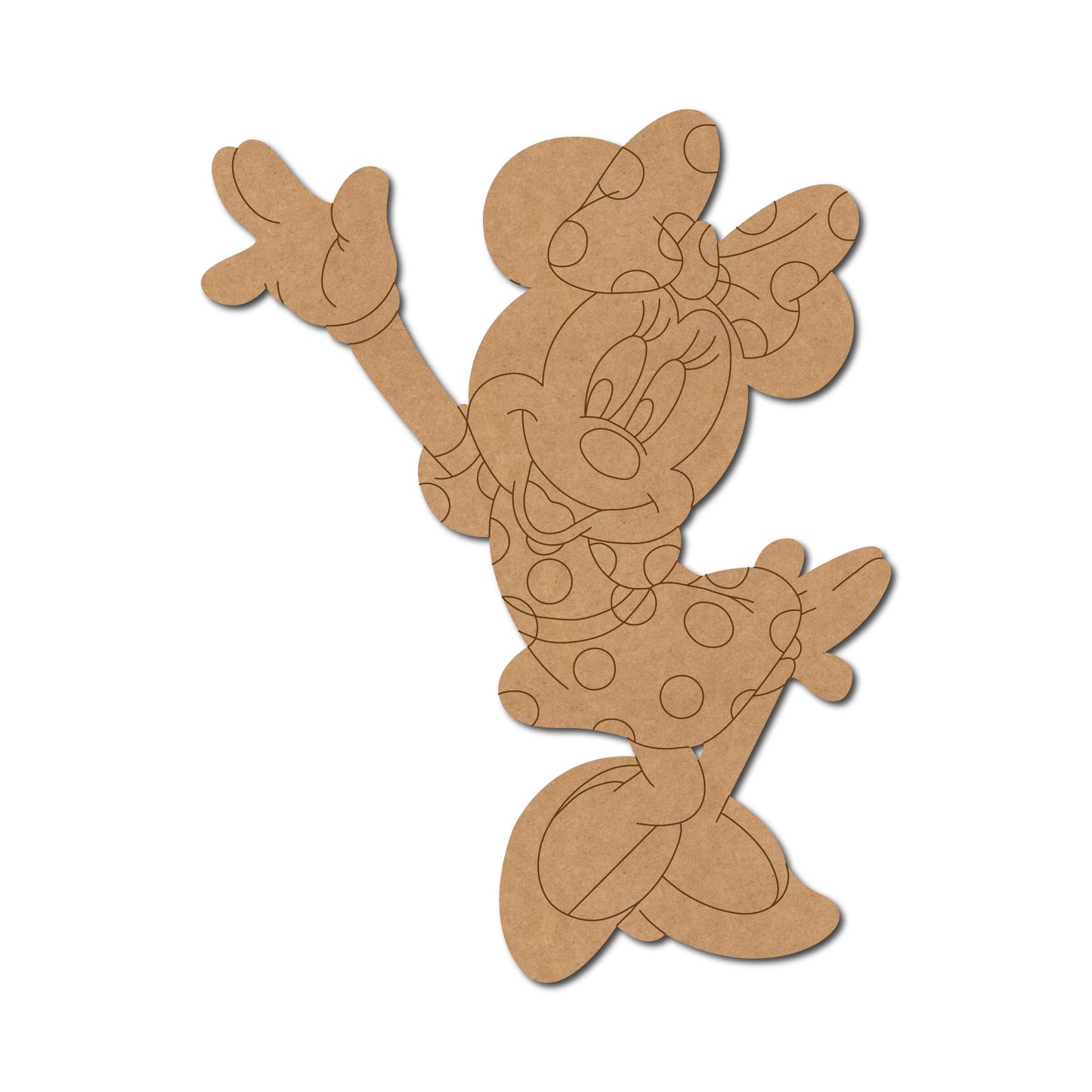 Mickey Mouse Pre Marked MDF Design 2