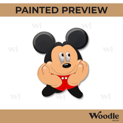 Mickey Mouse Pre Marked MDF Design 21