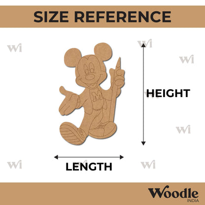 Mickey Mouse Pre Marked MDF Design 22
