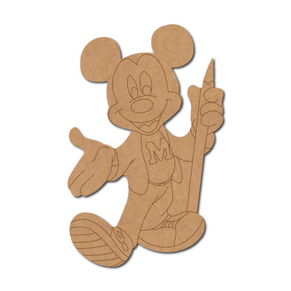 Mickey Mouse Pre Marked MDF Design 22