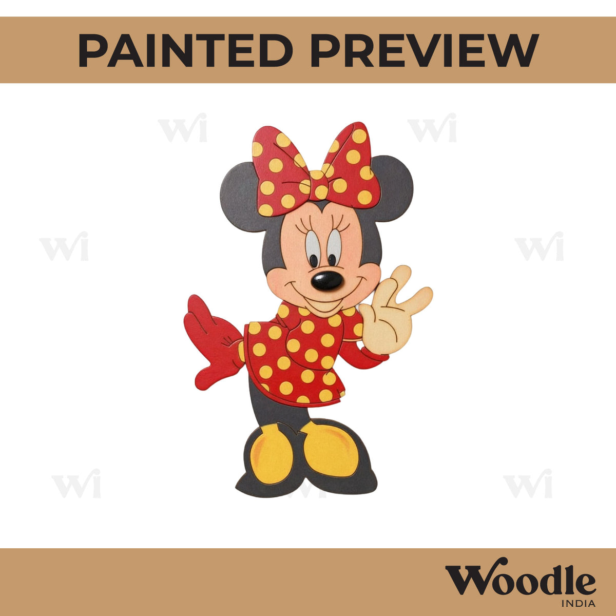 Mickey Mouse Pre Marked MDF Design 23