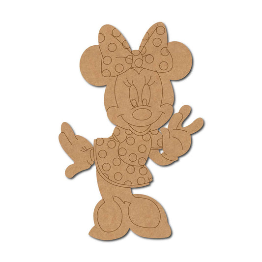 Mickey Mouse Pre Marked MDF Design 23