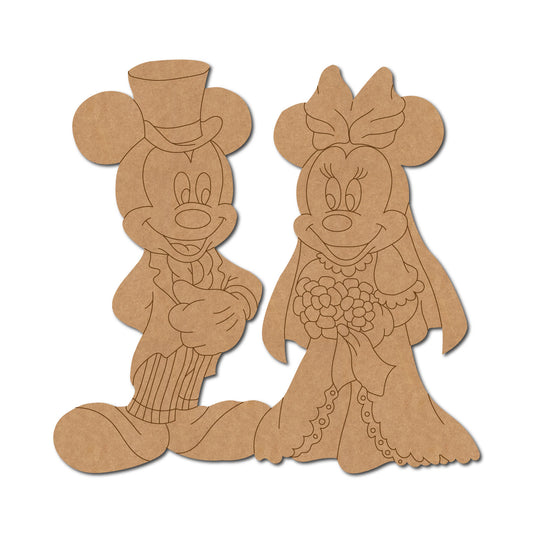 Mickey Mouse Pre Marked MDF Design 3