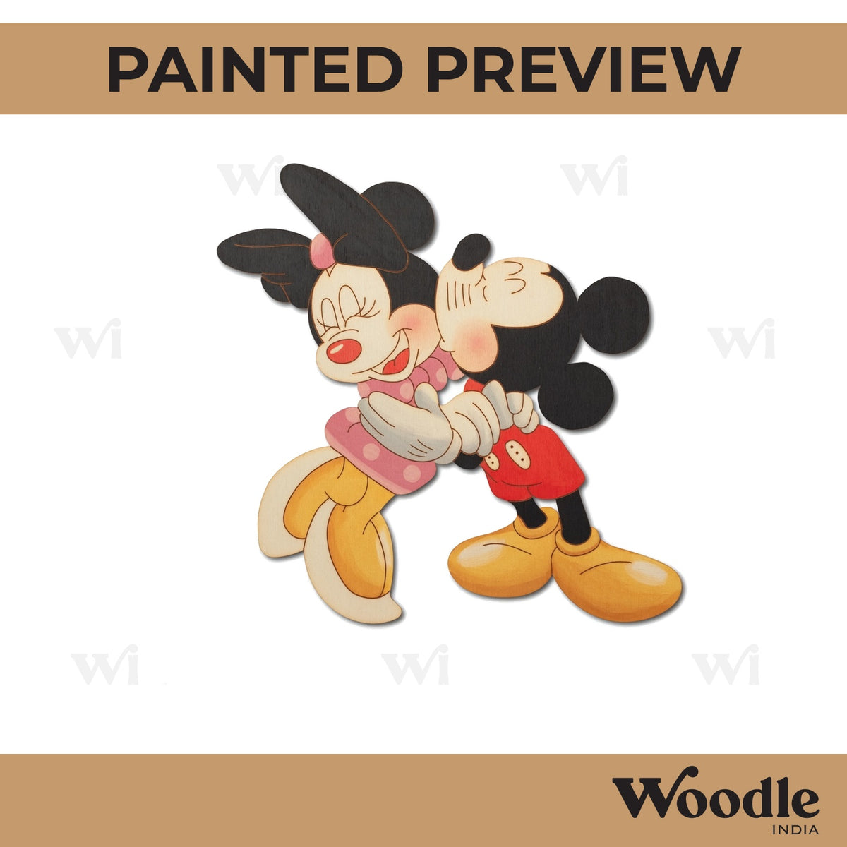 Mickey Mouse Pre Marked MDF Design 4
