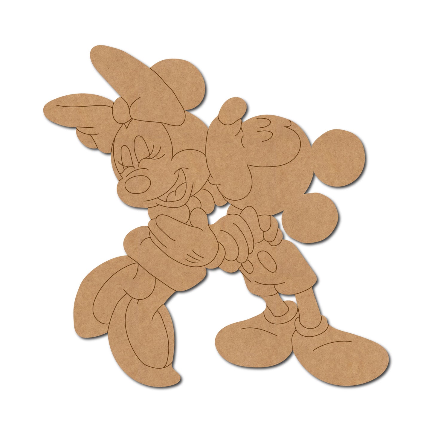 Mickey Mouse Pre Marked MDF Design 4