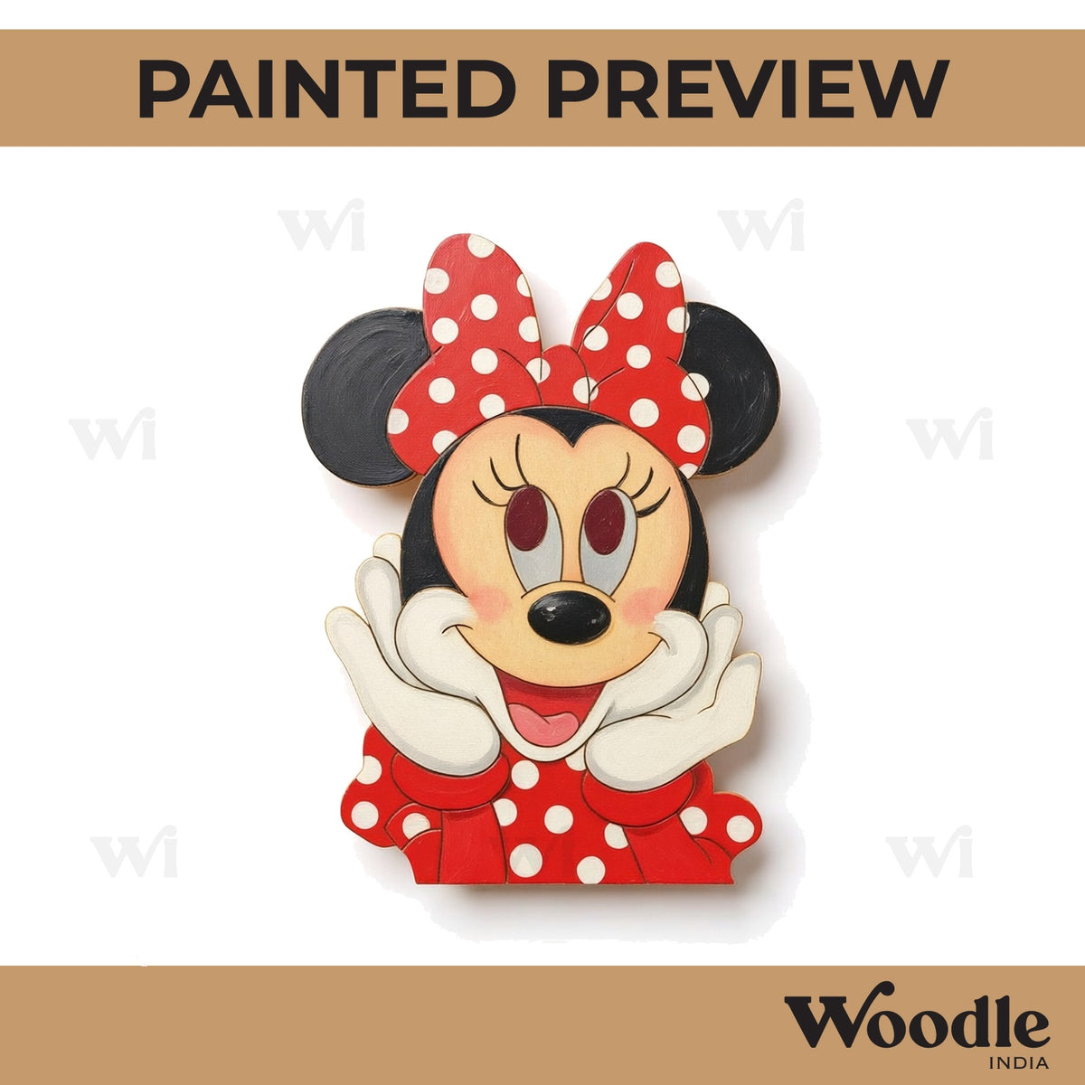 Mickey Mouse Pre Marked MDF Design 6
