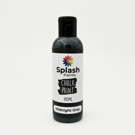 Splash Paints Chalk Paint Midnight Grey 24