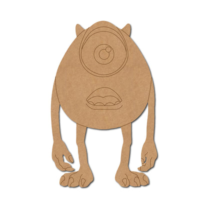 Mike Monsters Inc. Disney Pre Marked MDF Design 1