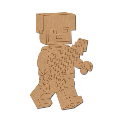 Minecraft Lego Pre Marked MDF Design 1