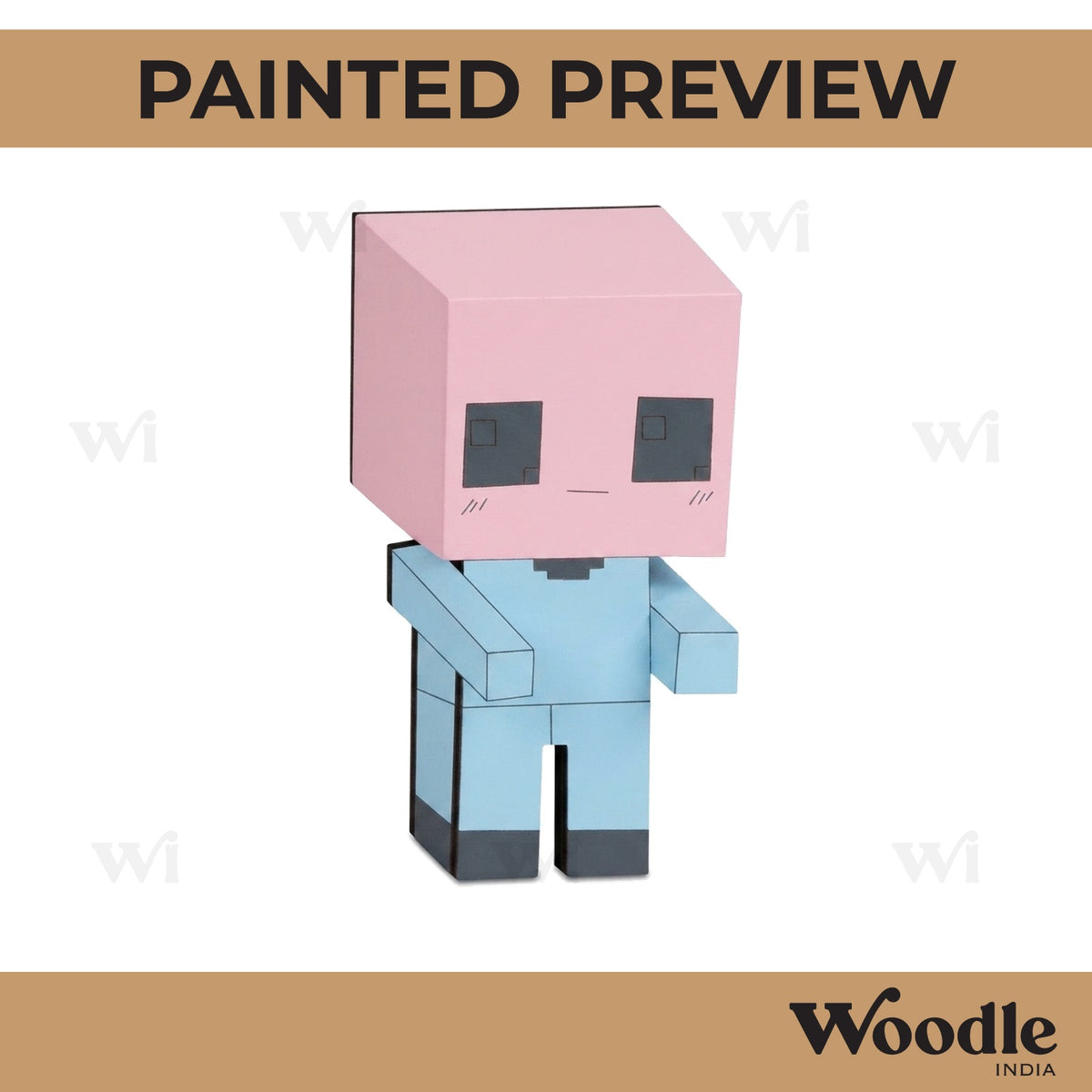 Minecraft Pre Marked MDF Design 1