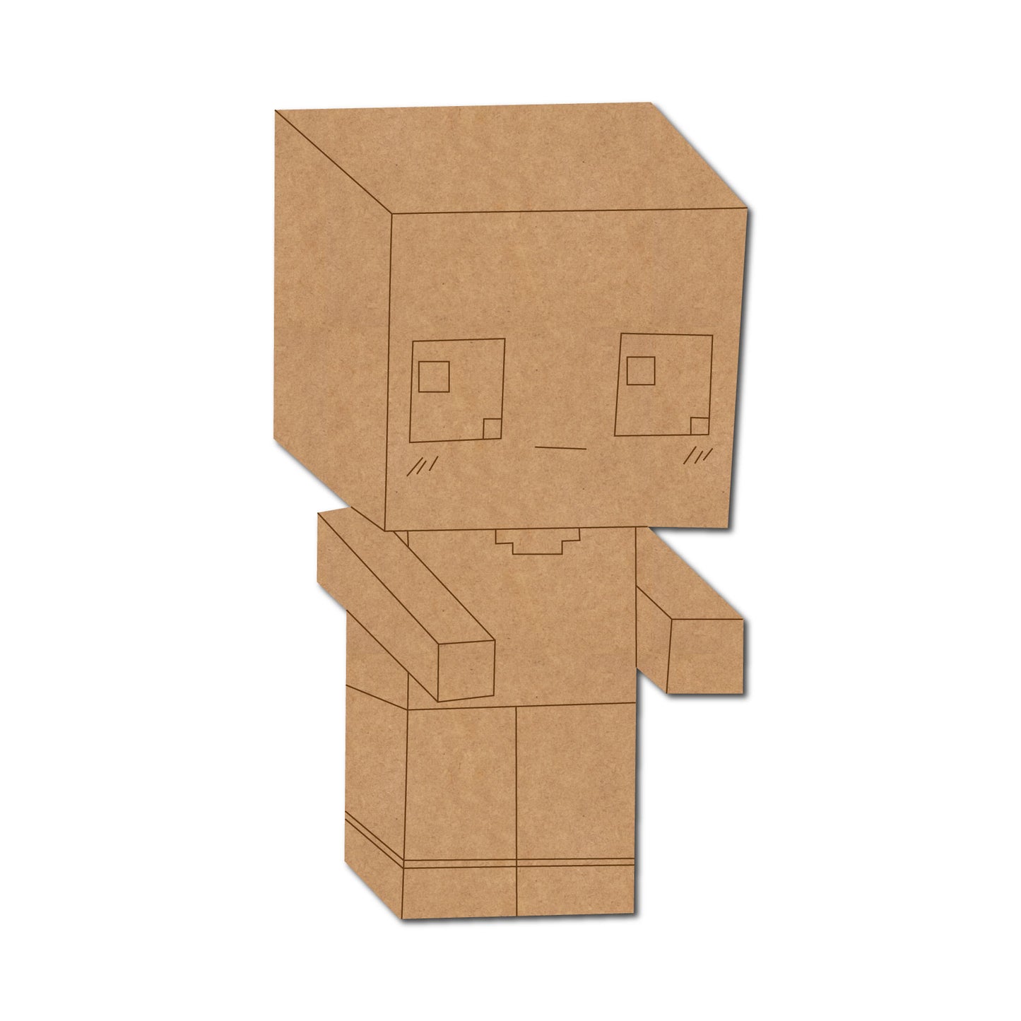 Minecraft Pre Marked MDF Design 1