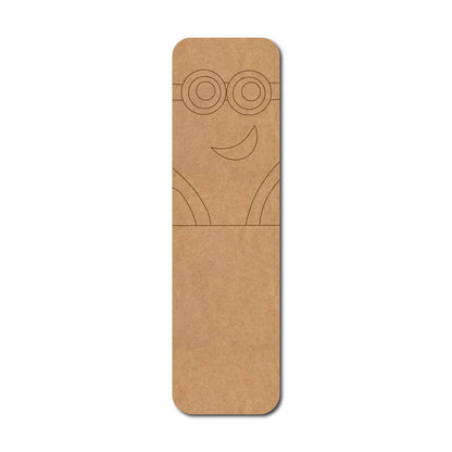 Minion Bookmark Pre Marked MDF Design 1