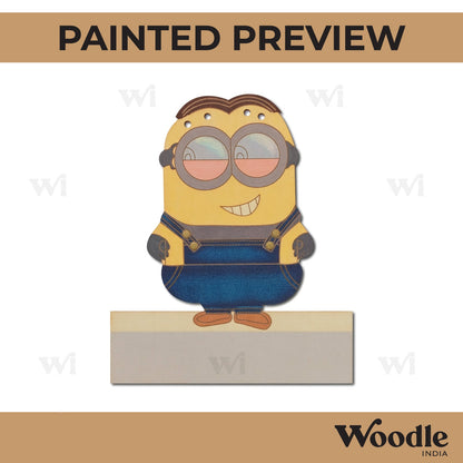 Minion Nameplate Pre Marked MDF Design 1