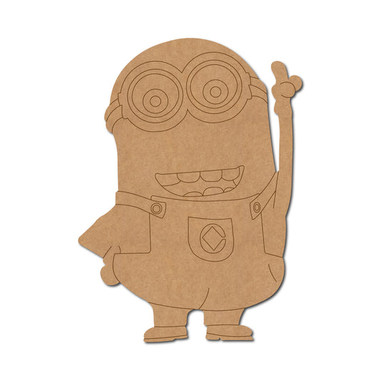 Minion Pre Marked MDF Design 1