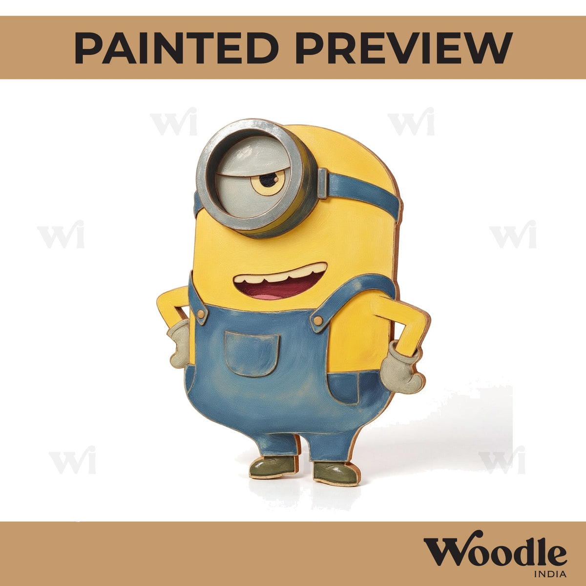Minion Pre Marked MDF Design 13