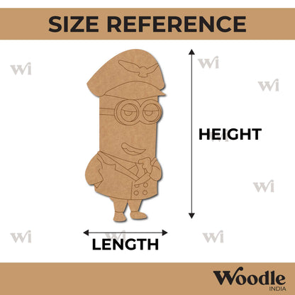Minion Pre Marked MDF Design 14