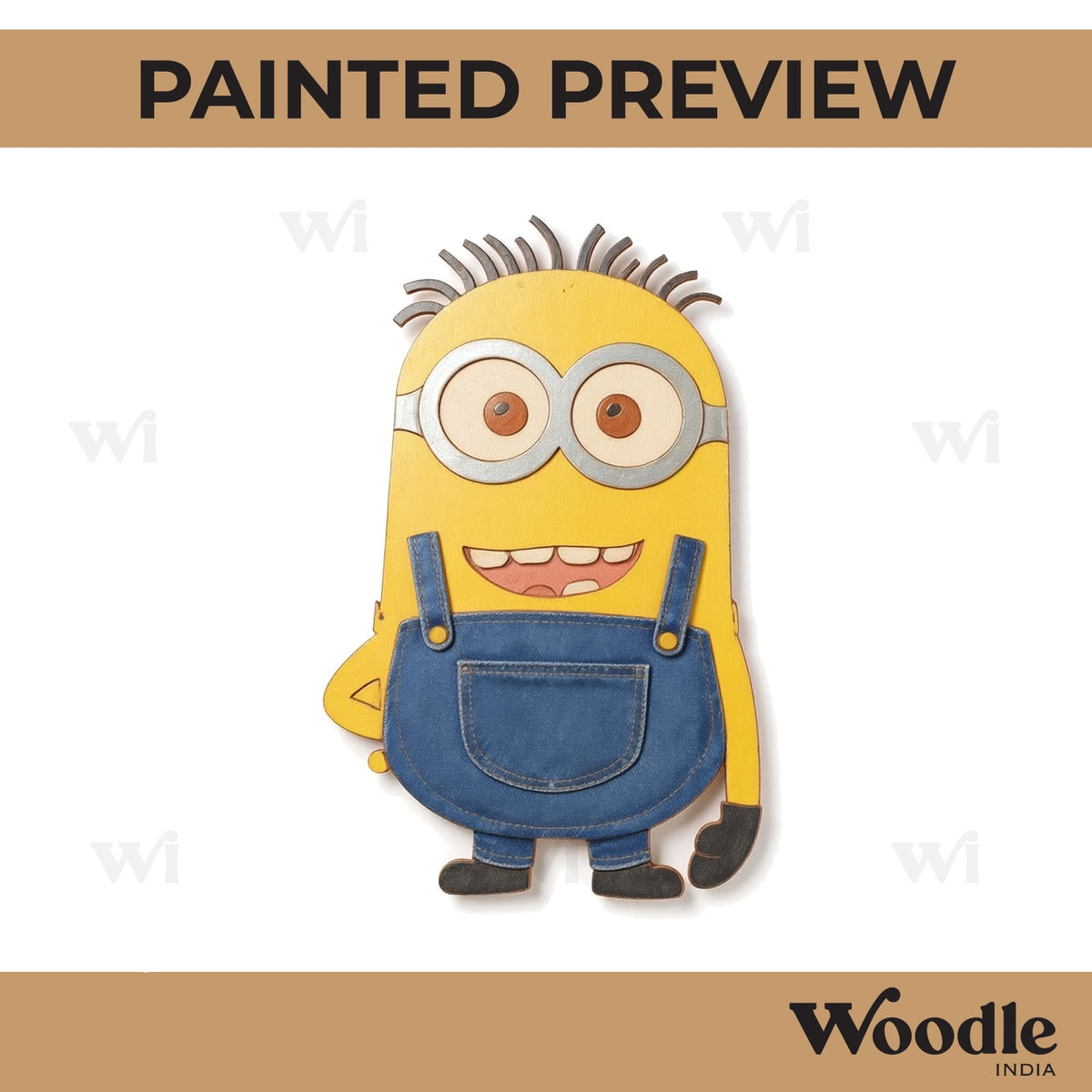 Minion Pre Marked MDF Design 17