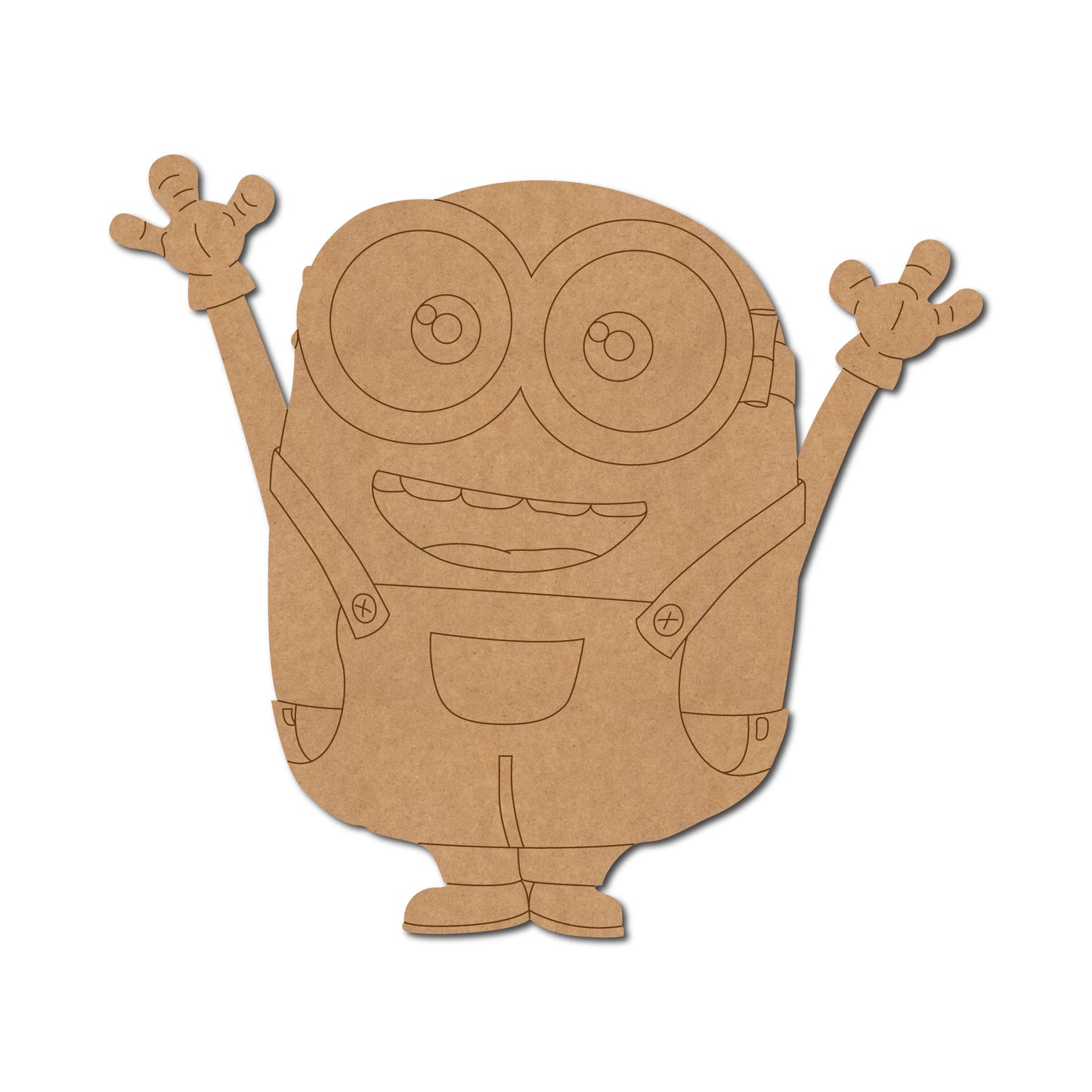 Minion Pre Marked MDF Design 3