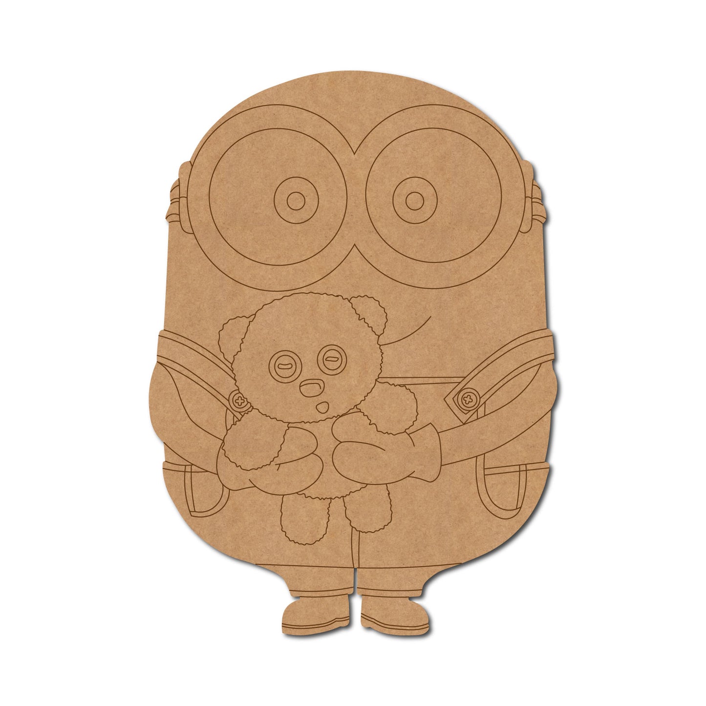 Minion Pre Marked MDF Design 9