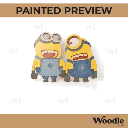 Minions Pre Marked MDF Design 1