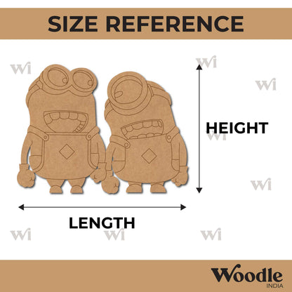 Minions Pre Marked MDF Design 1