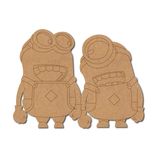 Minions Pre Marked MDF Design 1