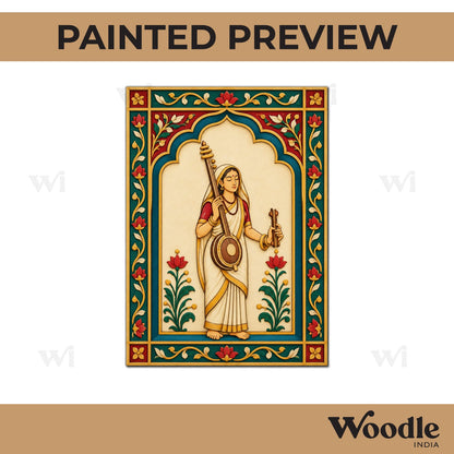 Mirabai Jharokha Pre Marked MDF Design 1