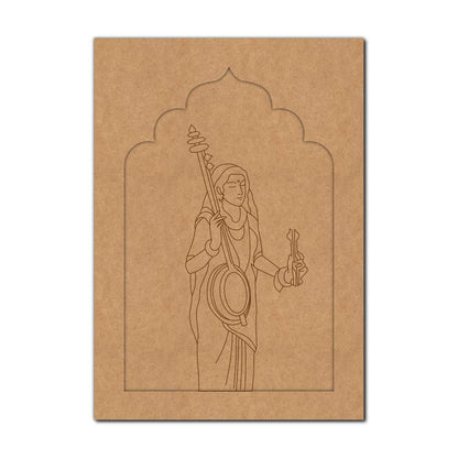 Mirabai Jharokha Pre Marked MDF Design 1