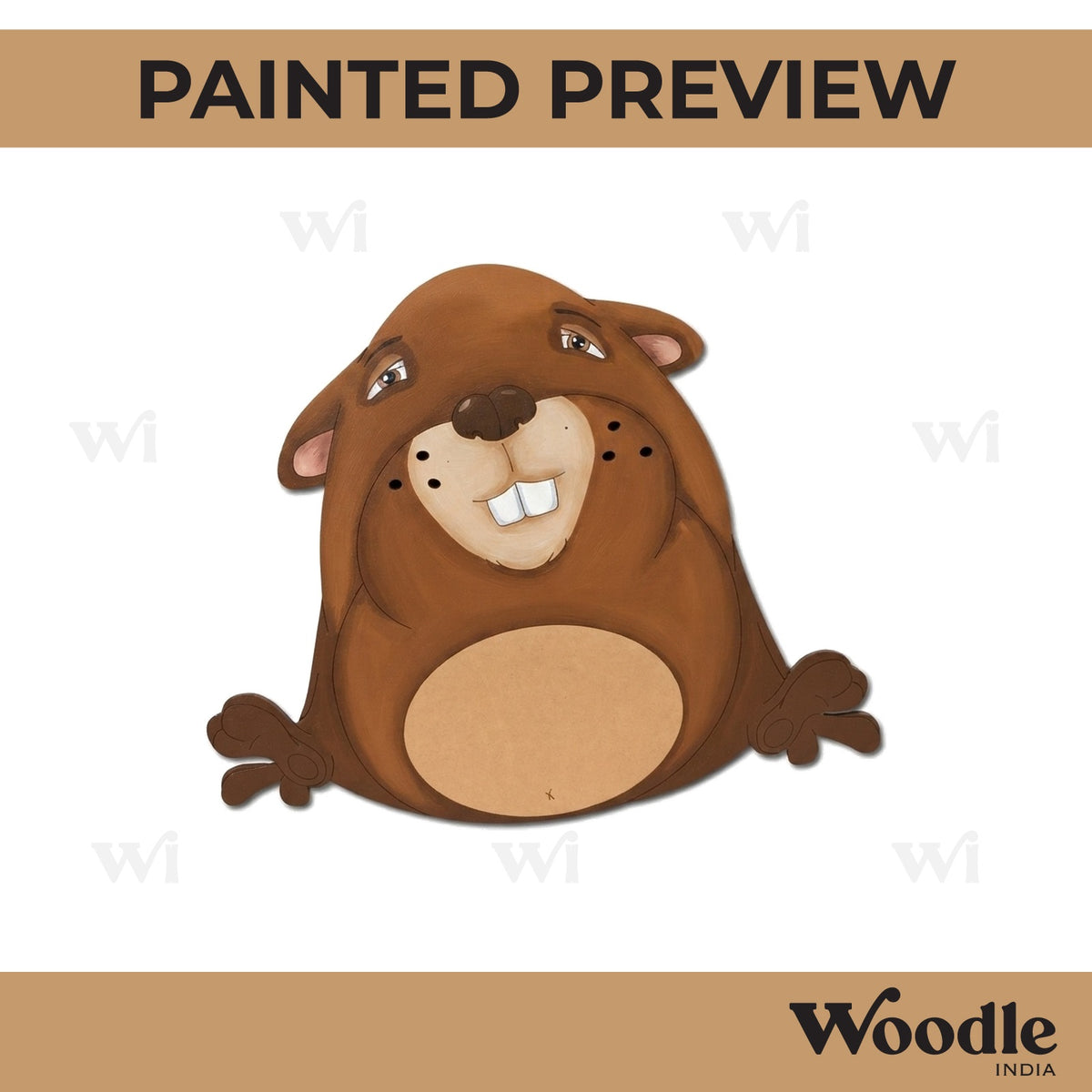Mole Pre Marked MDF Design 1