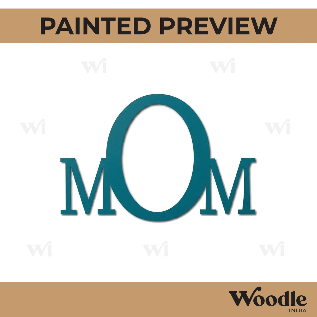 Mom Cutout MDF Design 1