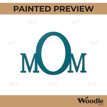 Mom Cutout MDF Design 1