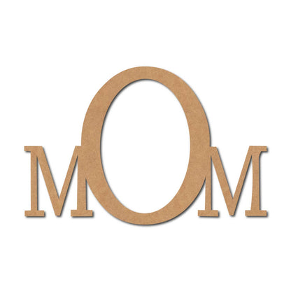 Mom Cutout MDF Design 1